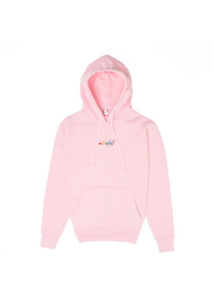 NOWOŚĆ! Jasnoróżowa original hoodie tęczowa Miło(ść) 2